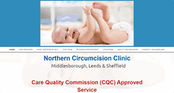 Desktop Screenshot of northerncircumcision.com